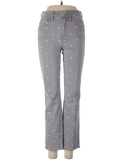 Pre-owned Jcrew Jeans In Gray