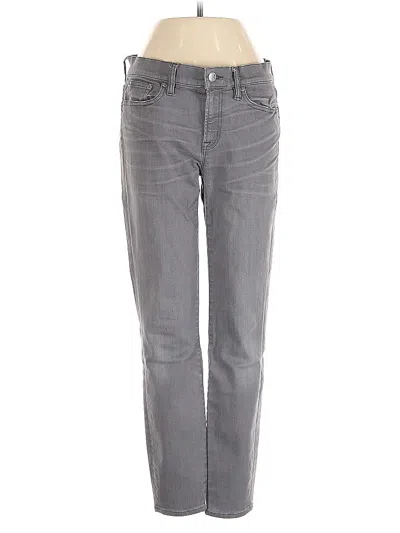 Pre-owned Jcrew Jeans In Gray