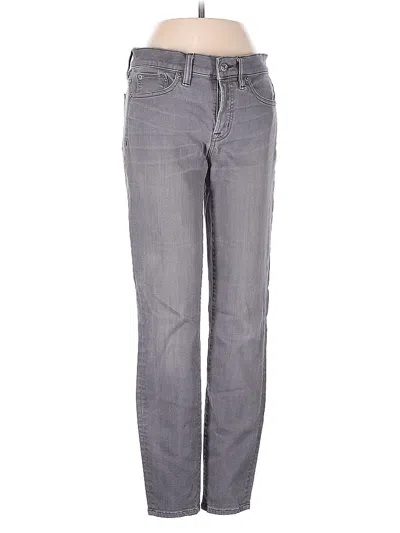 Pre-owned Jcrew Jeans In Gray