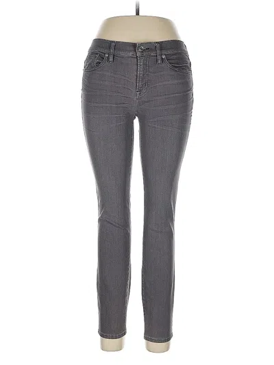 Pre-owned Jcrew Jeans In Gray