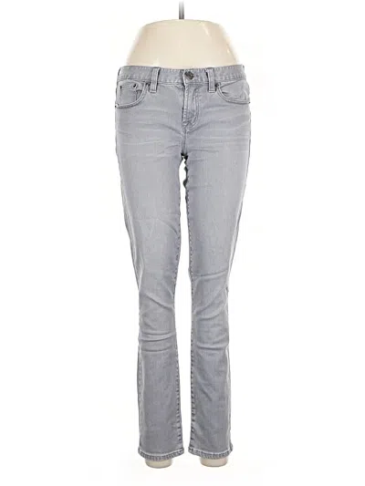 Pre-owned Jcrew Jeans In Gray