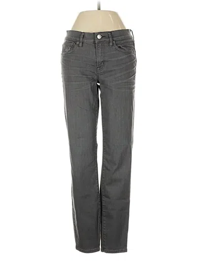Pre-owned Jcrew Jeans In Gray