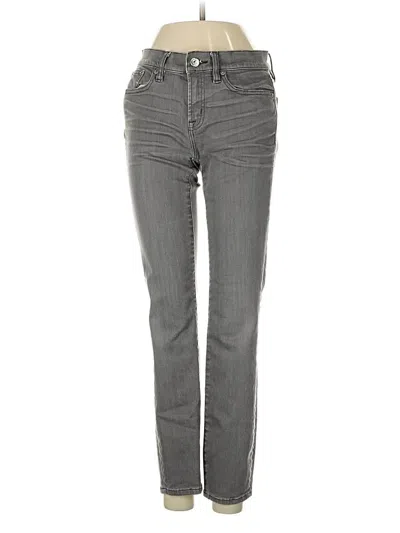 Pre-owned Jcrew Jeans In Gray