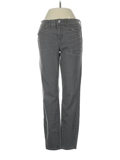 Pre-owned Jcrew Jeans In Gray