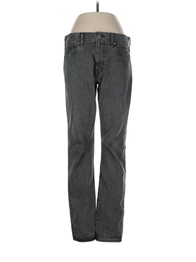 Pre-owned Jcrew Jeans In Gray