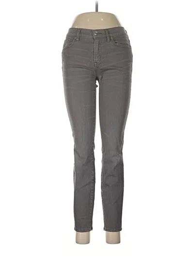 Pre-owned Jcrew Jeans In Gray