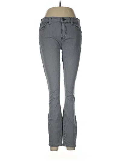 Pre-owned Jcrew Jeans In Gray