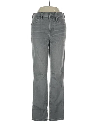 Pre-owned Jcrew Jeans In Gray