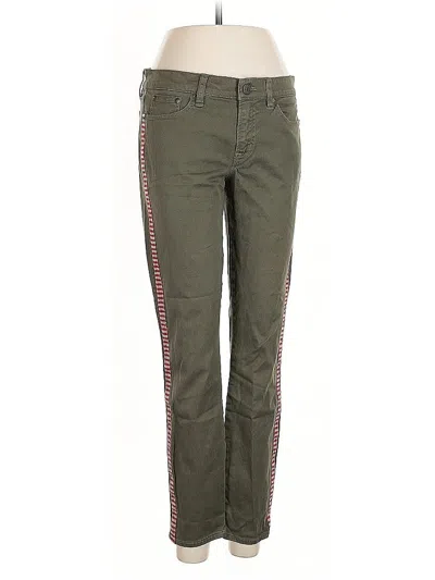 Pre-owned Jcrew Jeans In Green