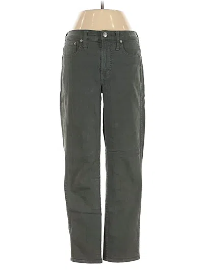 Pre-owned Jcrew Jeans In Green