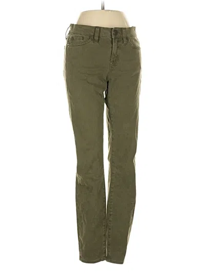 Pre-owned Jcrew Jeans In Green