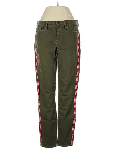 Pre-owned Jcrew Jeans In Green