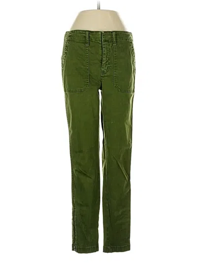 Pre-owned Jcrew Jeans In Green