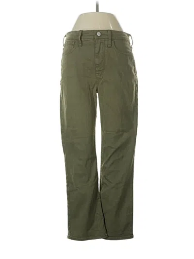 Pre-owned Jcrew Jeans In Green