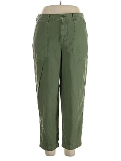 Pre-owned Jcrew Jeans In Green