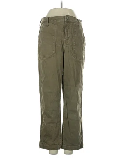 Pre-owned Jcrew Jeans In Green