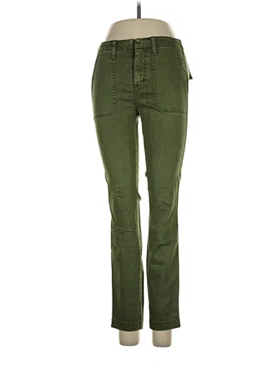 Pre-owned Jcrew Jeans In Green