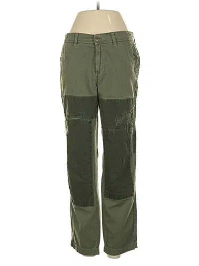 Pre-owned Jcrew Jeans In Green
