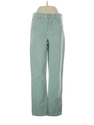 Pre-owned Jcrew Jeans In Green