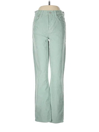 Pre-owned Jcrew Jeans In Green