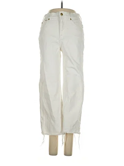 Pre-owned Jcrew Jeans In Ivory