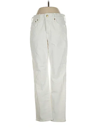 Pre-owned Jcrew Jeans In Ivory