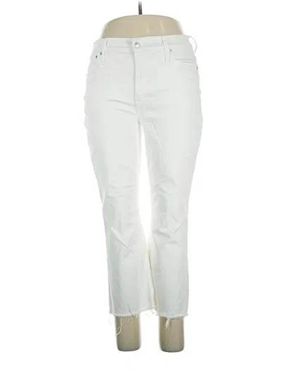 Pre-owned Jcrew Jeans In Ivory