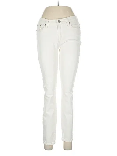 Pre-owned Jcrew Jeans In Ivory