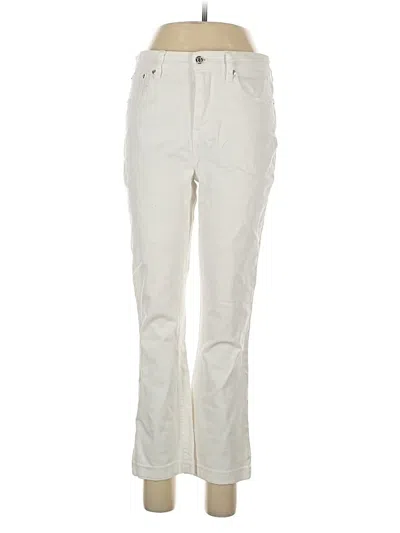 Pre-owned Jcrew Jeans In Ivory