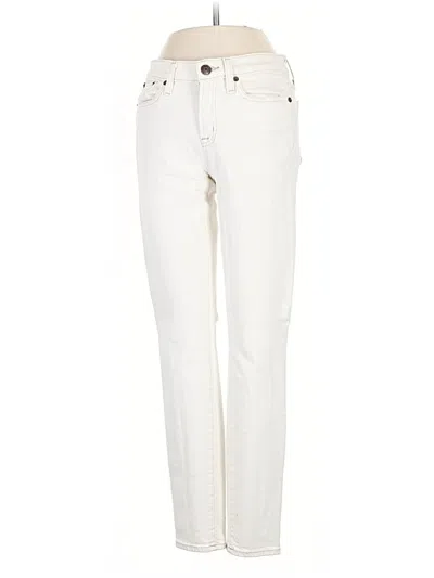 Pre-owned Jcrew Jeans In Ivory