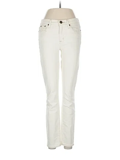 Pre-owned Jcrew Jeans In Ivory