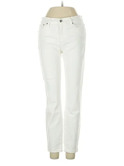 Pre-owned Jcrew Jeans In Ivory