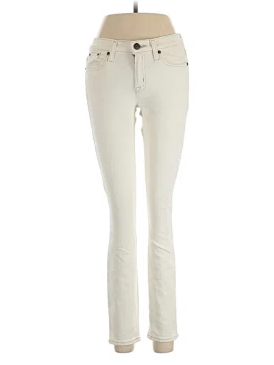 Pre-owned Jcrew Jeans In Ivory