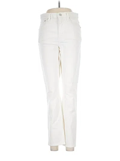 Pre-owned Jcrew Jeans In Ivory