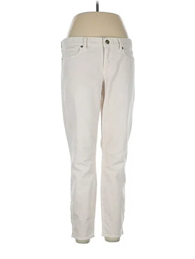 Pre-owned Jcrew Jeans In Ivory