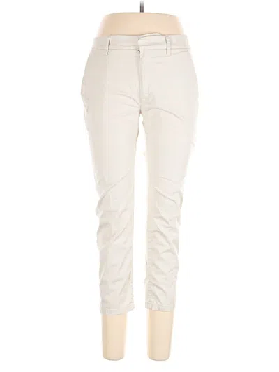 Pre-owned Jcrew Jeans In Ivory
