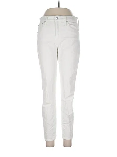 Pre-owned Jcrew Jeans In Ivory