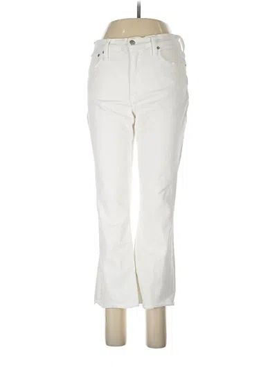 Pre-owned Jcrew Jeans In Ivory
