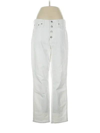 Pre-owned Jcrew Jeans In Ivory