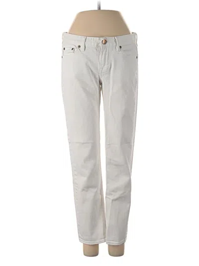 Pre-owned Jcrew Jeans In Ivory