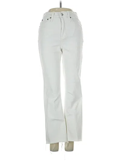 Pre-owned Jcrew Jeans In Ivory