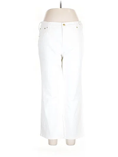 Pre-owned Jcrew Jeans In Ivory