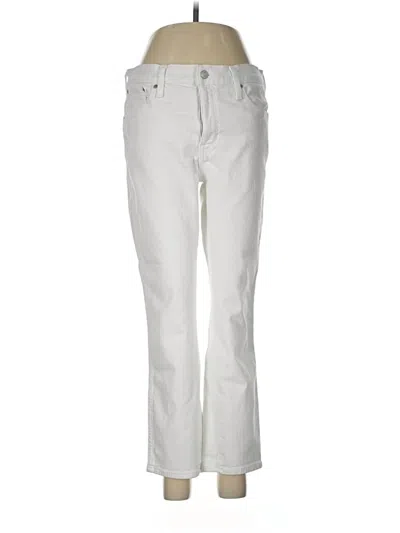 Pre-owned Jcrew Jeans In Ivory