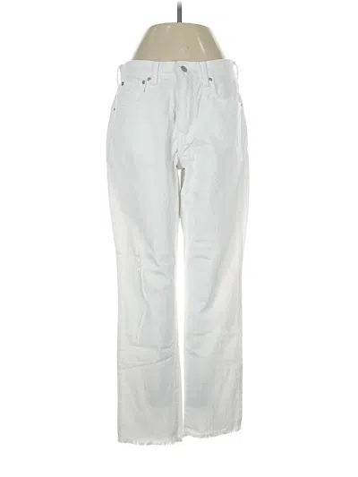 Pre-owned Jcrew Jeans In Ivory