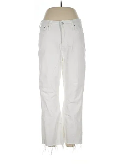 Pre-owned Jcrew Jeans In Ivory