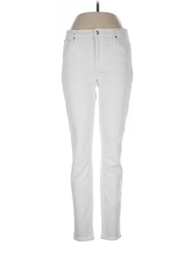 Pre-owned Jcrew Jeans In Ivory