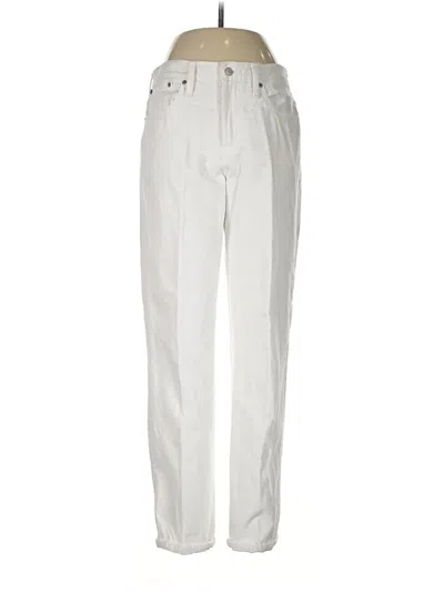 Pre-owned Jcrew Jeans In Ivory