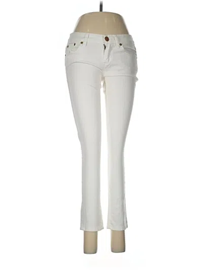 Pre-owned Jcrew Jeans In Ivory