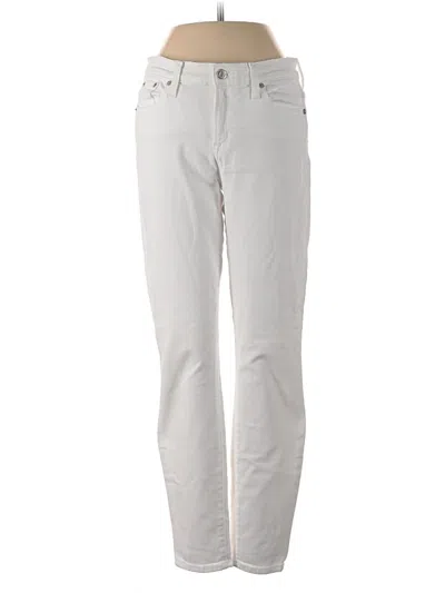 Pre-owned Jcrew Jeans In Ivory