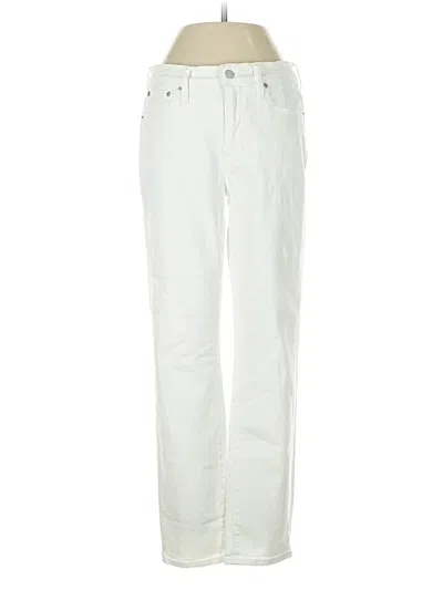 Pre-owned Jcrew Jeans In Ivory
